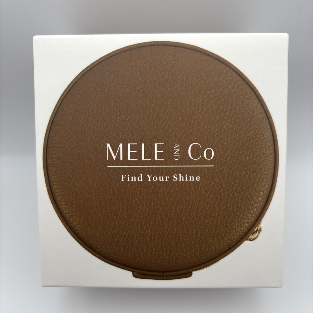 Mele & Co. Brown Jewelry Case
